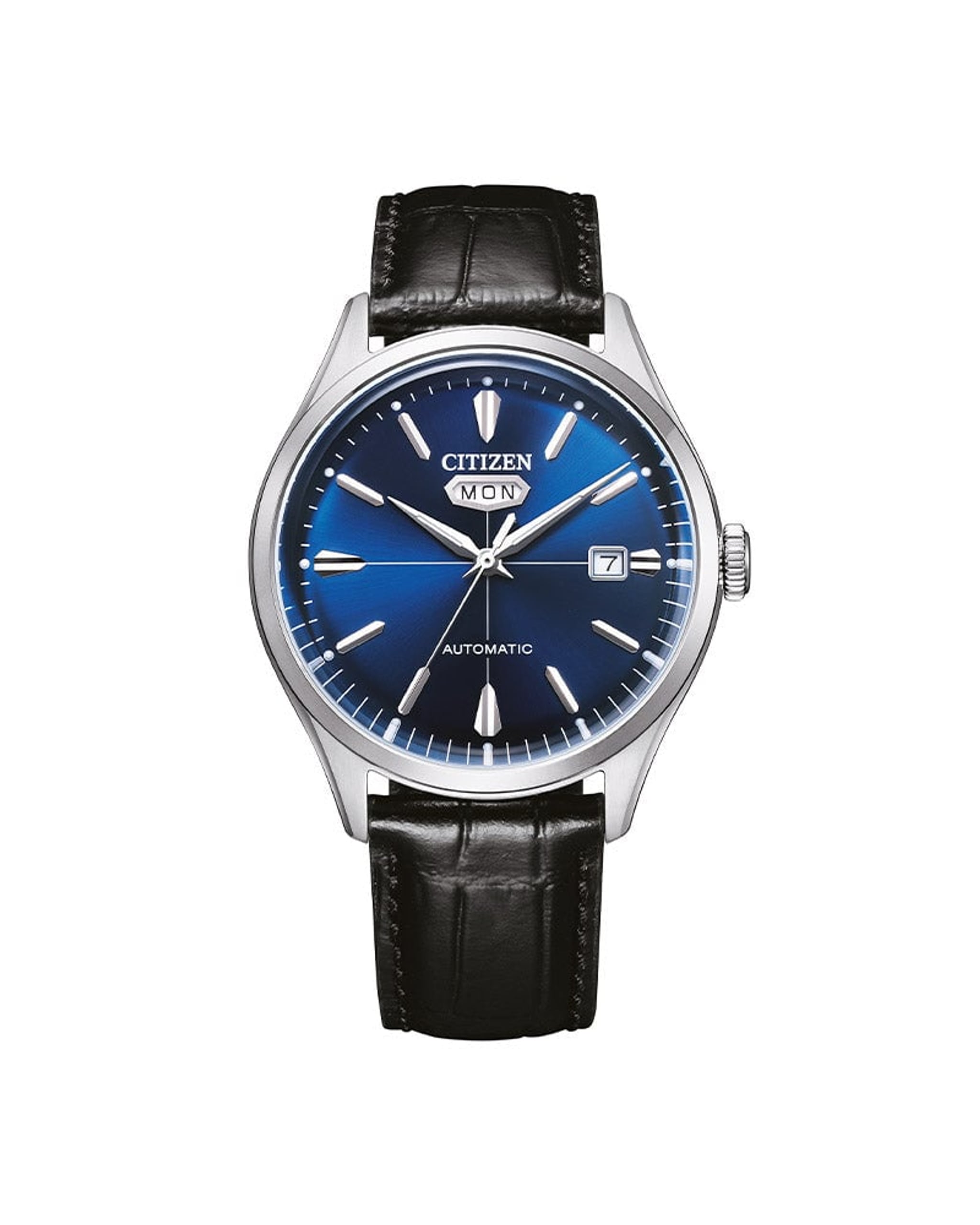 Citizen Aviator Automatic herreklokke med brun rem (40mm)