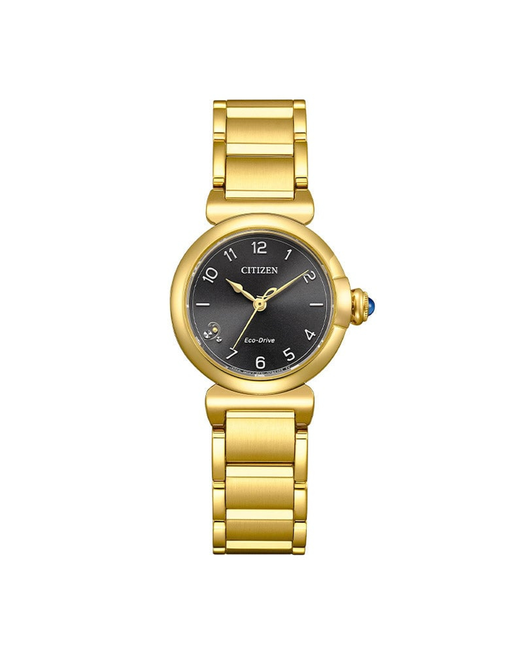 Citizen L Mae Lady Eco-Drive dameklokke i gullfarget stål (26mm)