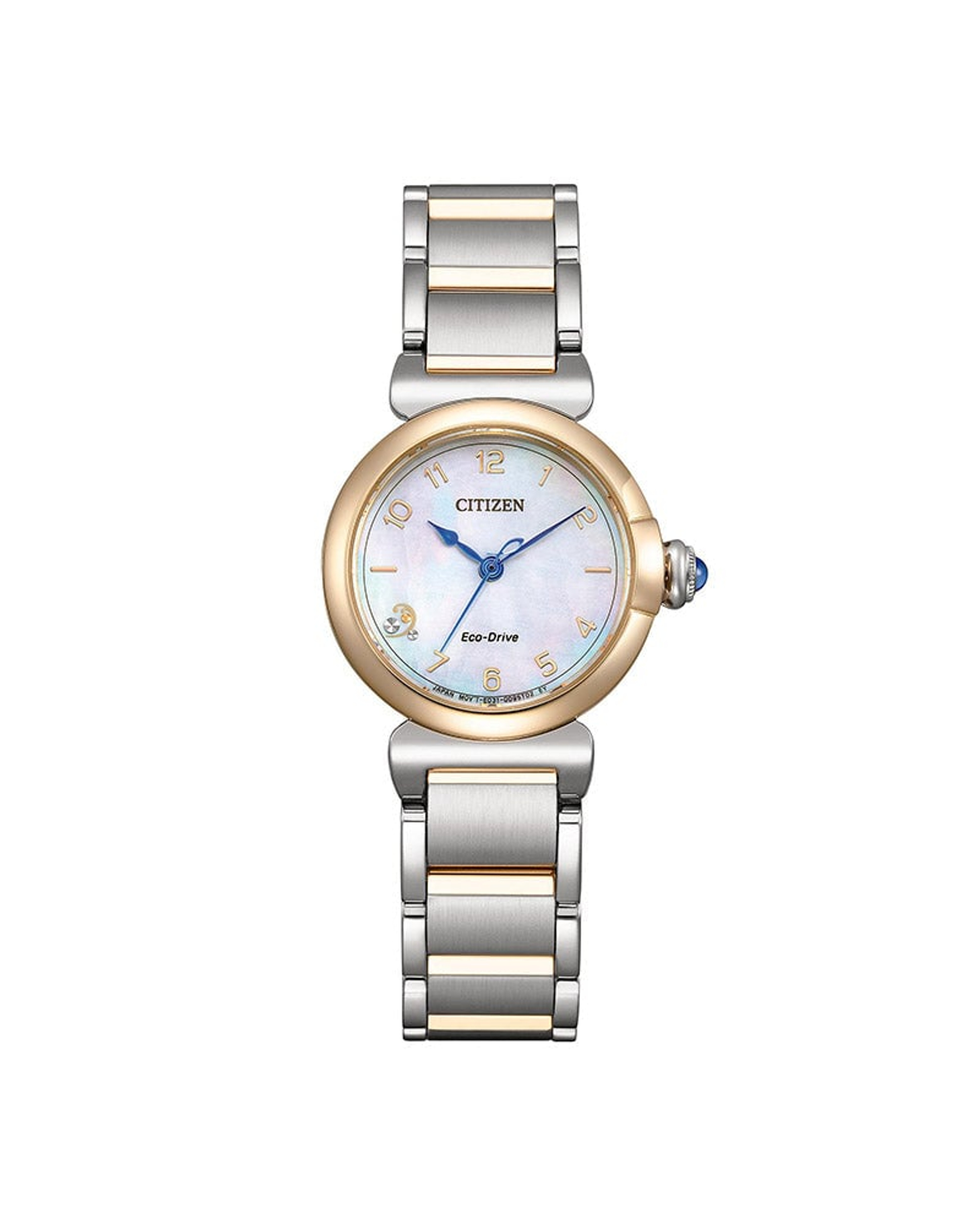 Citizen L Mae Lady Eco-Drive dameklokke i gullfarget stål (26mm)