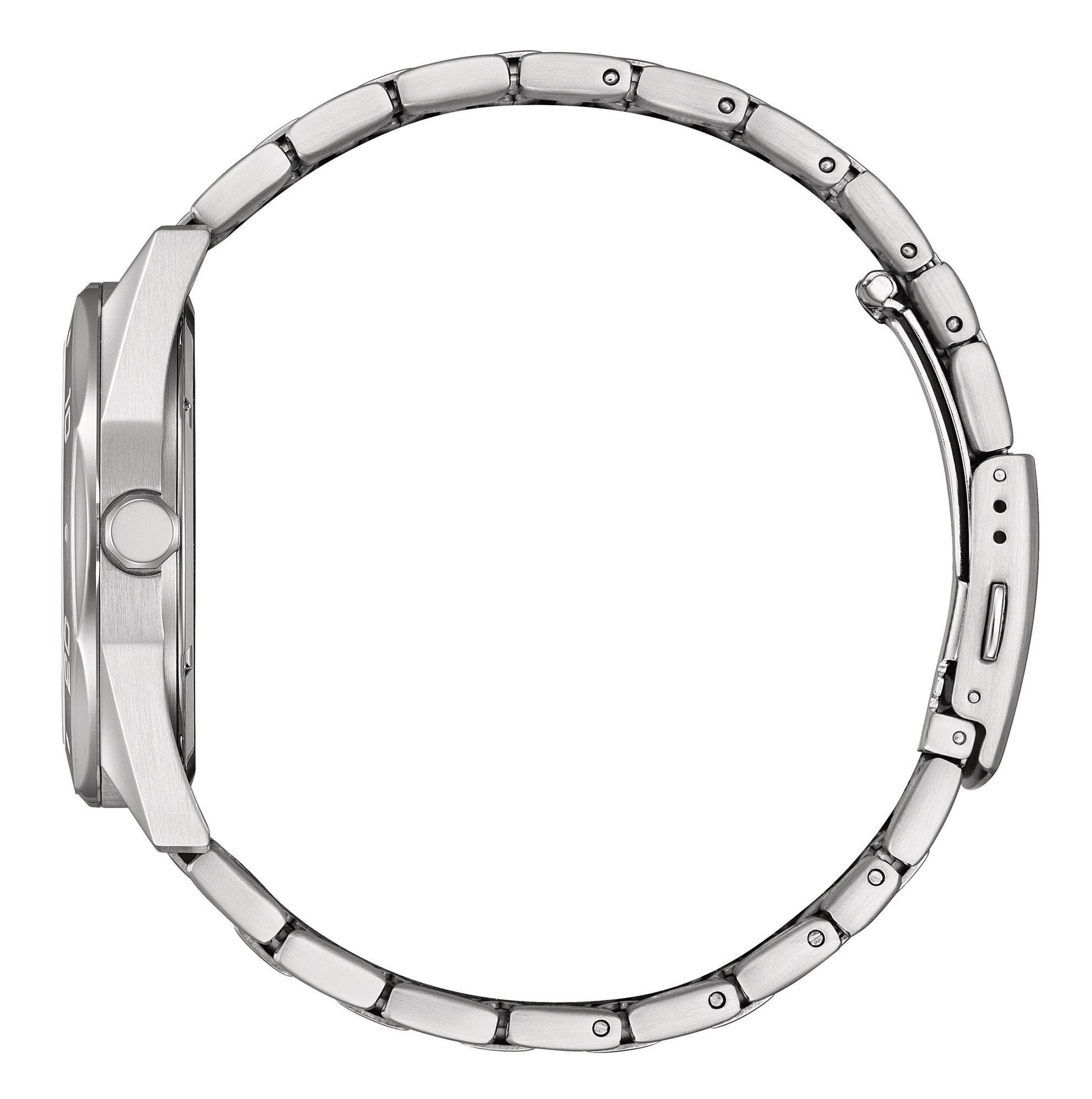 Citizen Eco-Drive herreklokke i stål med blå skive (41mm