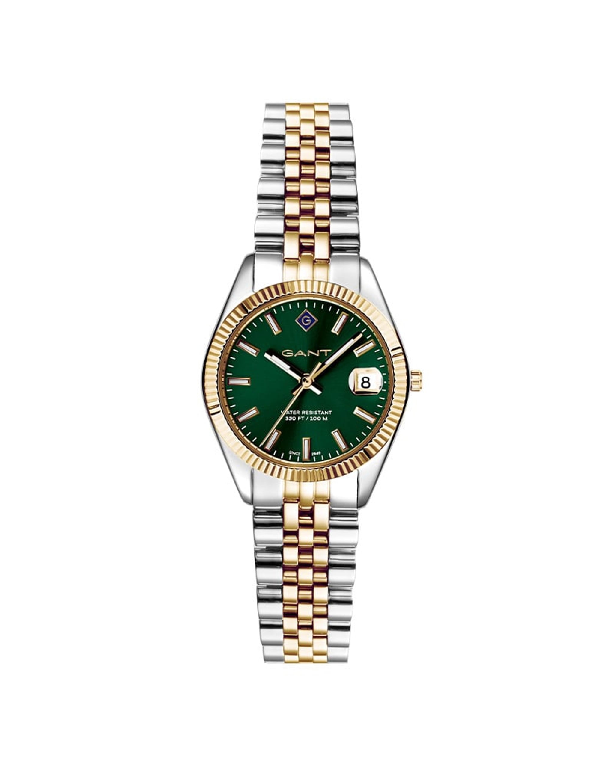 Gant Sussex Mini dameklokke i tofarget stål (28mm)